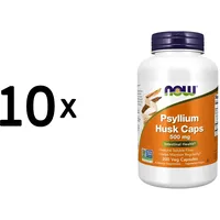 NOW Foods Psyllium Husk 500 mg Kapseln 200 St.