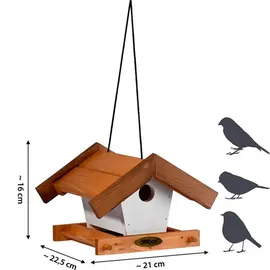 Dobar dobar® Vogelhaus »Goldener Oktober«, hängend, 2er Set