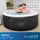 BESTWAY Lay-Z-Spa Miami AirJet 180 x 66 cm Schwarz
