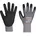 Handschuhe Gr grau/schwarz Nylon/Elastan/Nitrilschaum PA