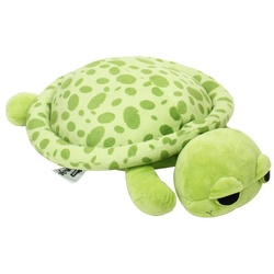 Dehner Tier-Beschäftigungsspielzeug Lieblinge Hundespielzeug Turtle, mit Quietscher, Plüsch grün