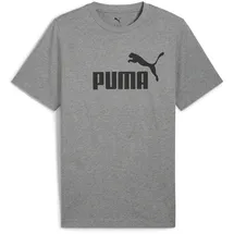 Puma Essentials No. 1 Logo T-Shirt grau XS