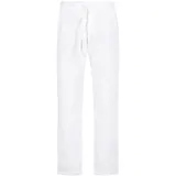 PALLTEX Carlo Kochhose Herren Kochhose Herren Kochhosen für Männer und Damen Bäckerhose mit elastischer Bund mit ​Tunnelzug XS - 5XL (Weiss, S) - S