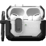 Urban Armor Gear Plasma Schutzhülle für Ladecase AirPods Pro 3 (2025) Schwarz, Transparent