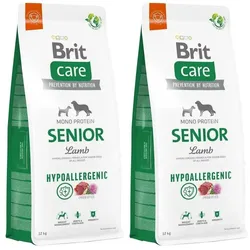 BRIT CARE Hypoallergenes Senior Lamm 2x12kg
