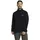 Halfzip Fleecepullover Schwarz L