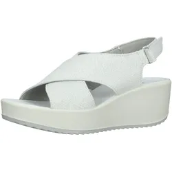 Mokassin IMAC "Imac Mokassin Veloursleder", Herren, Gr. 39, weiß, Veloursleder, casual, Schuhe