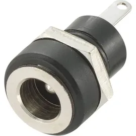 TRU Components Niedervolt-Steckverbinder Buchse, Einbau vertikal 4.9mm 1.65mm