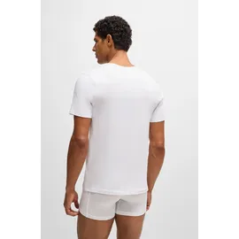 Boss T-Shirt Classic, - Weiß L