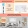 Klarstein Infrarotheizung mit Thermostat, 700W Elektroheizung, Smart Home Bild-Infrarotheizung zur Wandmontage, IR mit IoT/WiFi App-Control, Feucht... - Weiß