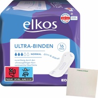 Elkos Ultra Binde Normal (16 Stück) + usy Block