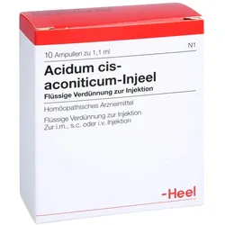 Acidum Cis-aconiticum Injeel Ampullen 10 St