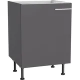 OPTIFIT Spülenschrank Ingvar420 60 x 87 x 58,4 cm Anthrazit