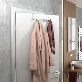 SOTech Garderobenleiste Linea 380 x 110 mm Silber