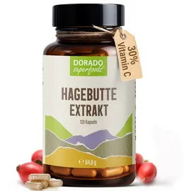 Dorado Superfoods Hagebutte Extrakt Kapseln 440 mg 120 St.