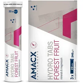Amacx Hydro Tabs Forest Fruit | 3 Röhrchen Box