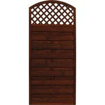 Andrewex Sichtschutzzaun Element 90 x 180 cm Braun/Holz