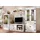 OTTO home Wohnwand OTTO HOME, weiß, B:266cm, Kastenmöbel-Sets, Wohnwand, bestehend aus 1 Vitrine, 1 Lowboard und 1 Regal, ohne Wandboard