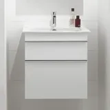 Villeroy & Boch Waschtischunterschrank 2 Auszüge 55,3 x 59 x 50,2 cm Weiß Matt