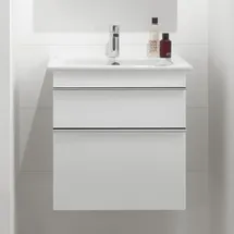 Villeroy & Boch Waschtischunterschrank 2 Auszüge 55,3 x 59 x 50,2 cm Weiß Matt