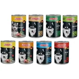 Amora Fleisch Pur 48x400g Dosen Hundefutter