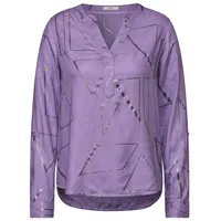 Cecil Bluse mit Folienprint - Lila