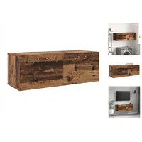 VidaXL Wandschrank Altholz 100 x 36.5 x 35 cm
