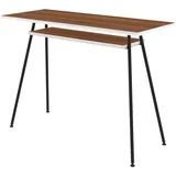 Paperflow Schreibtisch easyHome LV1 Walnuss / Schwarz