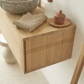 Tikamoon Waschtischunterschrank 95 x 0 x 0 cm Beige