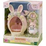 sylvanian families 5802 - Eastern Egg Hutch, Babyhasen Osterspaß Spielset