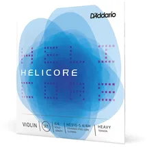 D'Addario Helicore Geigensaiten - Violine Saiten Geige 4/4 - Violinensaiten-Set 4/4 Mensur 5 Saiten