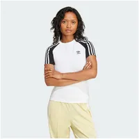 Adidas Originals Longsleeve ADICOLOR 3-STREIFEN RAGLAN SLIM T-SHIRT weiß