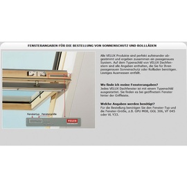 VELUX Verdunkelungsrollo DKL MK04 1085 uni beige/aluminium
