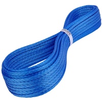 Kanirope® Dyneema Seil PRO 8mm 10m Blau 12-fach geflochten SK78 verstreckt beschichtet