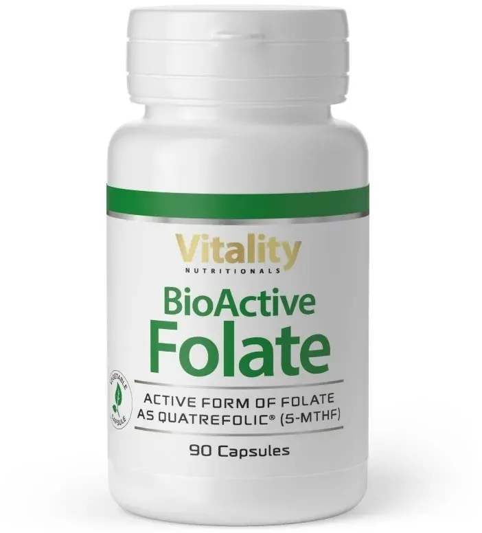 Folsäure 400 μg Bioaktiv - BioActive Folate Vitality Nutritionals 90 St