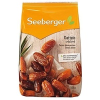 Seeberger Datteln 7er Pack: Honigsüße Datteln mit cremigem Fruchtfleisch - zum natürlichen Süßen von Speisen - entsteint, getrocknet & ungeschwefelt - ohne Zuckerzusatz, vegan (7 x 500 g)