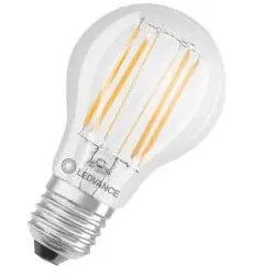 LEDVANCE LED-Lampe, 7,5W, E27, 2700K, klar, nicht dimmbar