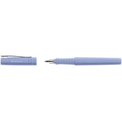 FABER-CASTELL 241004, Blau, Kartuschenfüllsystem, Blau, Recycelbarer Kunststoff,