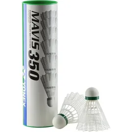 Yonex Unisex Mavis 350 6Er Dose Badminton-Ball, Weiß, MED