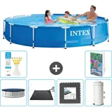 Frame Pool Rund - 366x76 Cm - 7-teilig  S53