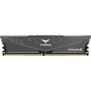 Team DDR4 32GB PC 3600 T-Force Vulcan Z TLZGD432G3600HC18J01 grau (1 x 32GB, 3600 MHz, DDR4-RAM, DIMM), RAM, Grau