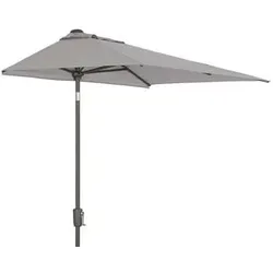 Dehner Balkonschirm Chios, rechteckig, ca. B210/T130 cm, Taupe