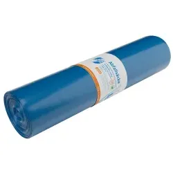 DEISS PREMIUM PLUS Müllsack 120L blau „Meistverkaufte“ Typ 70 20013 , 1 Rolle = 25 Säcke
