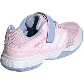 adidas Kinder Hallenschuhe Speedcourt Indoor, Größe 28 - clear Pink/Ftwr white/glow blue - 28