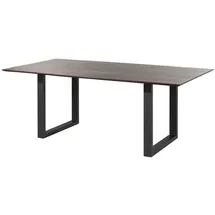 Massivmoebel24 Esszimmertisch 200 x 76 x 100 cm braun