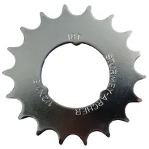 SunRace Steckkranz 18 Zähne, 1/2"x1/8" flach HSL844