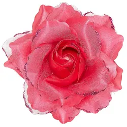 Rosy Haarspange mit Rose Pink - OS