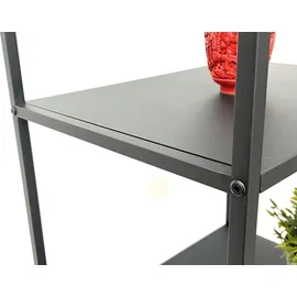DanDiBo Ambiente Standregal 170 x 50 x 35 cm Schwarz