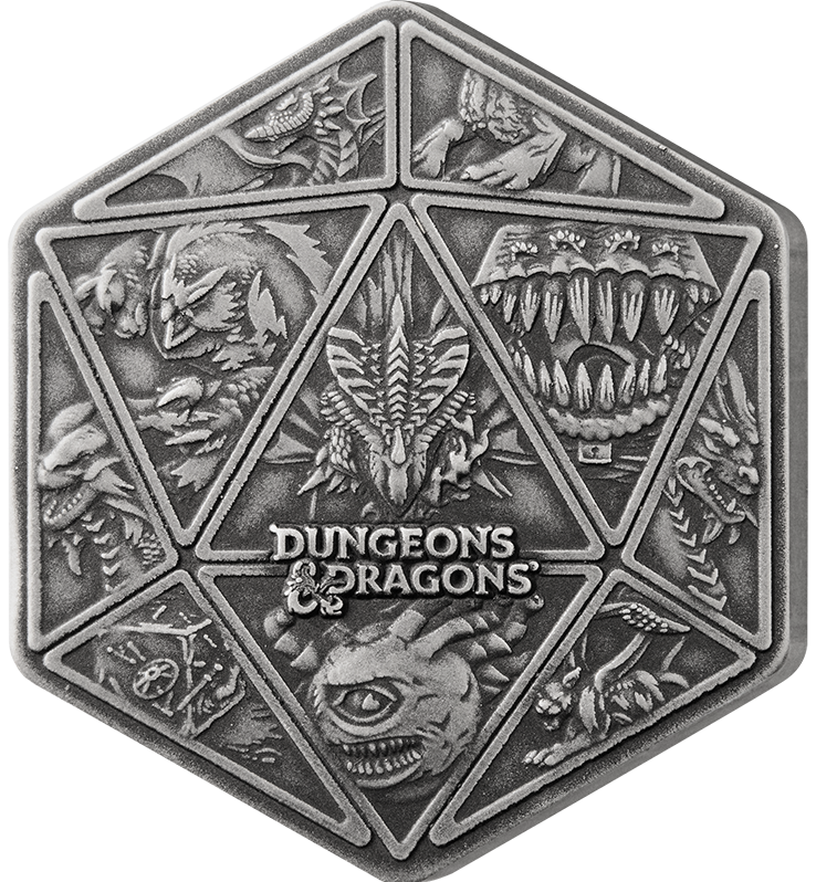 Die offizielle Dungeons & DragonsTM Monster Prägung