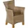 Merxx Toskana Gartensessel 66 x 65 x 89 cm natur 2 St.